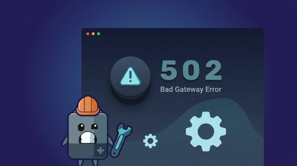 502 bad gateway WordPress