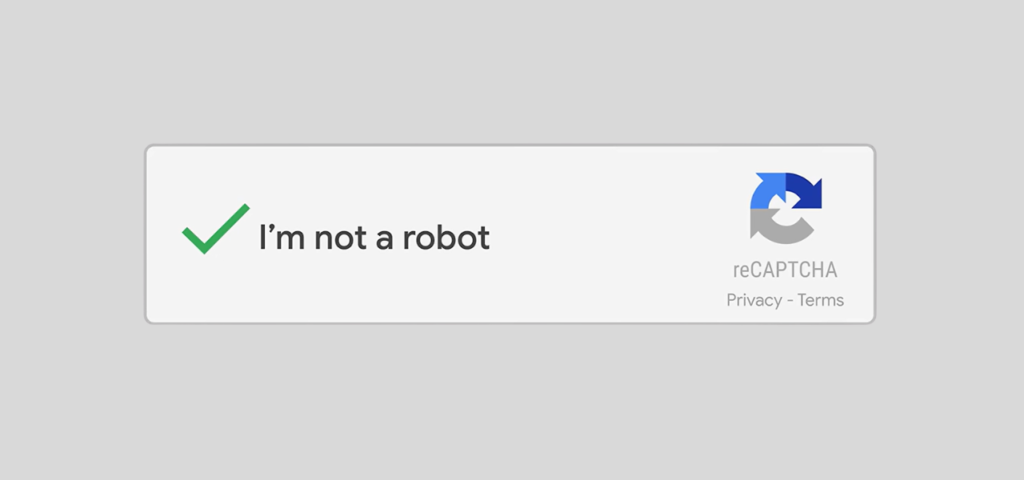 Fake reCAPTCHA on WordPress