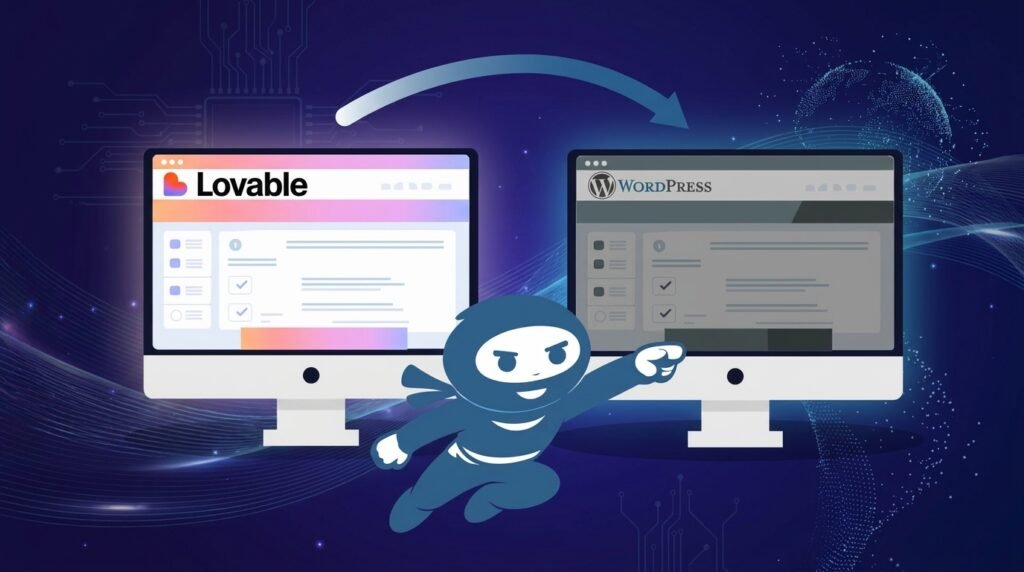 convert Lovable to WordPress