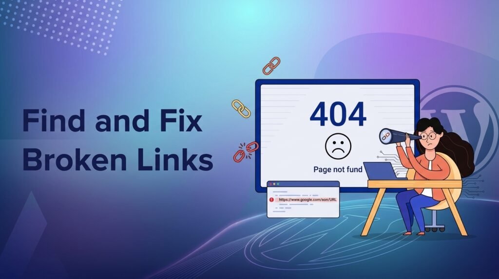 fix broken links in WordPress
